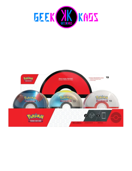 POKEMON TCG - POKEBALL TINS FALL 2024 (1 UNIDAD) - INGLES