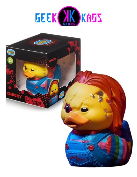 FIGURA TUBBZ - CHUCKY SCARRED - CHUCKY - BOXED EDITION - 9CM
