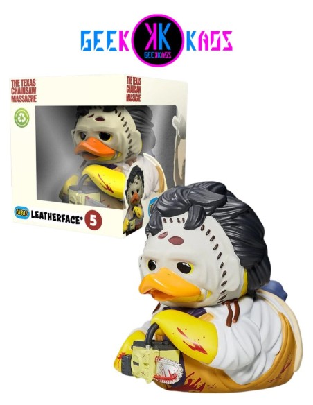 FIGURA TUBBZ - TEXAS CHAINSAW MASSACRE - LEATHERFACE - BOXED EDITION - 9CM