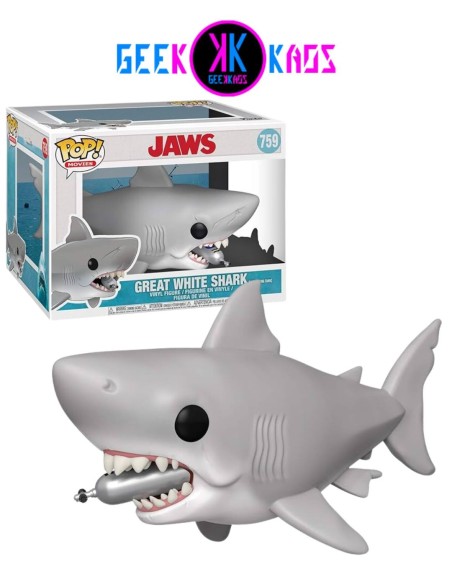 FUNKO POP! - JAWS - GREAT WHITE SHARK 759