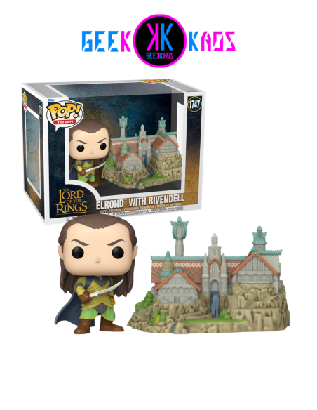FUNKO POP - THE LORD OF THE RINGS - ELROND WITH RIVENDELL 1747