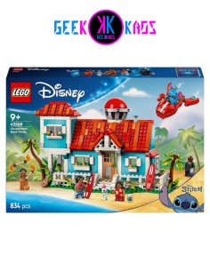 LEGO - DISNEY - CASA EN LA PLAYA DE LILO & STITCH - 834 PCS - 43268