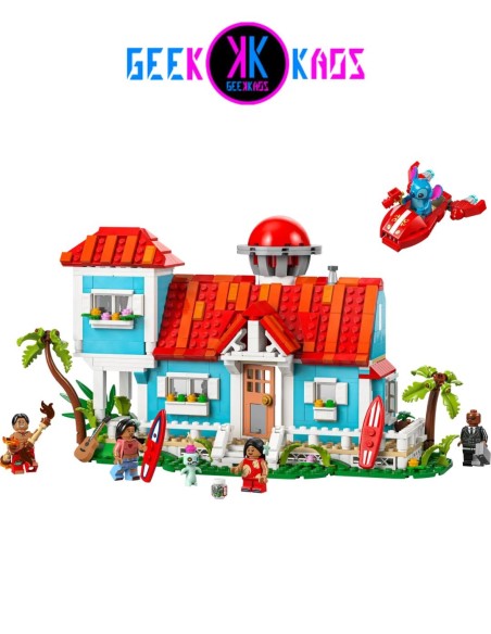 LEGO - DISNEY - CASA EN LA PLAYA DE LILO & STITCH - 834 PCS - 43268