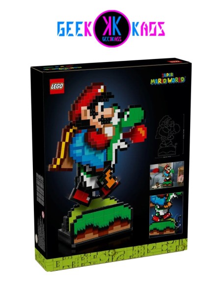 LEGO - SUPER MARIO - SUPER MARIO WORLD: MARIO Y YOSHI - 1215 PCS - 71438