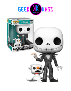 FUNKO POP - NIGHTMARE BEFORE CHRISTMAS - JACK SKELLINGTON WITH ZERO 809