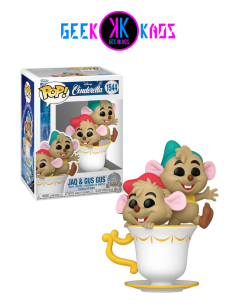 FUNKO POP - CINDERELLA - JAQ & GUS GUS 1544