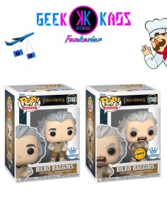 FUNKO POP! - THE LORD OF THE RINGS - BILBO BAGGINS 1748 (FUNKO SHOP) (BUNDLE)