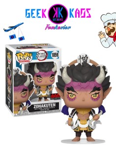 FUNKO POP! - DEMON SLAYER - ZOHAKUTEN 1859 (AAA ANIME STICKER )
