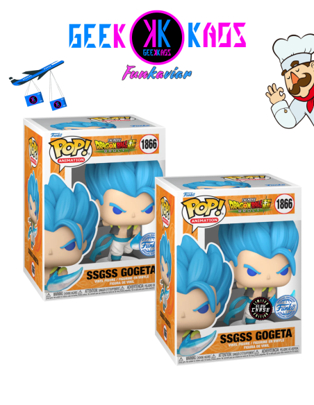 FUNKO POP! - DRAGON BALL SUPER: BROLY - SSGSS GOGETA 1866 (SE) (BUNDLE)
