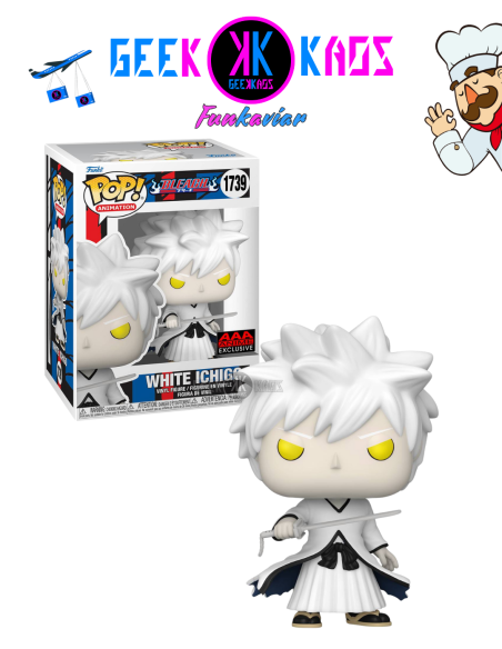 FUNKO POP! - BLEACH - WHITE ICHIGO 1739 (AAA ANIME STICKER)