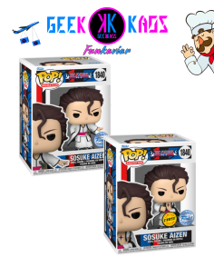 FUNKO POP! - BLEACH - SOSUKE AIZEN 1840 (SE) (BUNDLE)