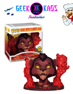 FUNKO POP! DELUXE - THE LION KING - SCAR WITH FLAMES 544 (SE) (CHASE)