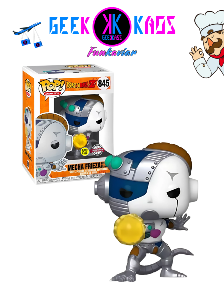 FUNKO POP! - DRAGON BALL Z - MECHA FRIEZA WITH BLASTER 845 (SE) (GITD)