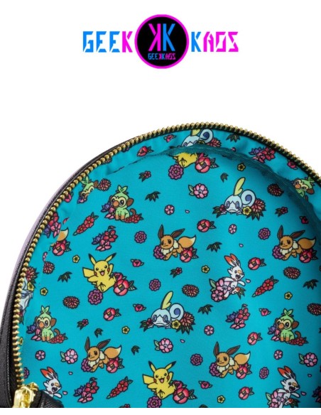 MINI MOCHILA - POKEMON - EMBROIDERED WAGARA - LOUNGEFLY MINI MOCHILA - POKEMON - EMBROIDERED WAGARA - LOUNGEFLY