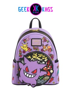 MINI MOCHILA - POKEMON - EMBROIDERED WAGARA - LOUNGEFLY