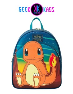 MINI MOCHILA - POKEMON - CHARMANDER (GITD) - LOUNGEFLY