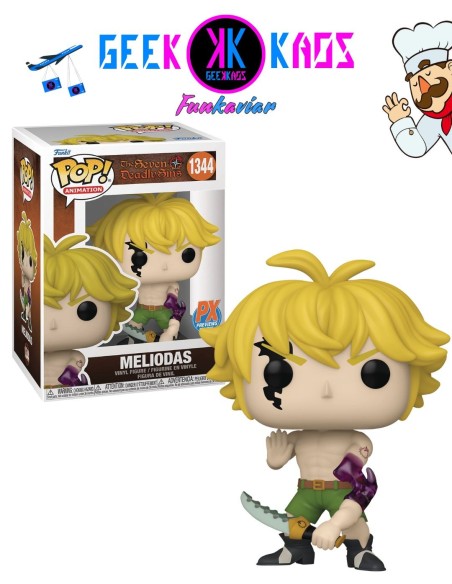 FUNKO POP! - SEVEN DEADLY SINS - MELIODAS 1344 (PX)