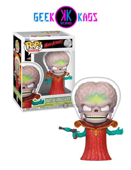 FUNKO POP - MARS ATTACKS! - MARTIAN AMBASSADOR 1874