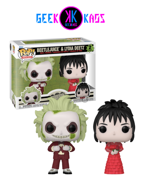 BEETLEJUICE & LYDIA DEETZ - 2-PACK