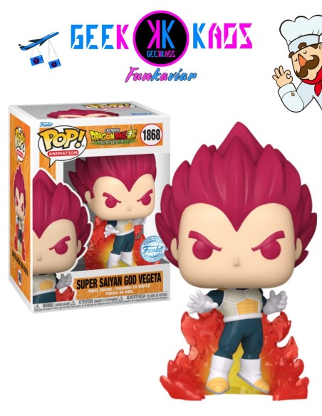 FUNKO POP! - DRAGON BALL SUPER: BROLY - SUPER SAIYAN GOD VEGETA 1868 (SE)