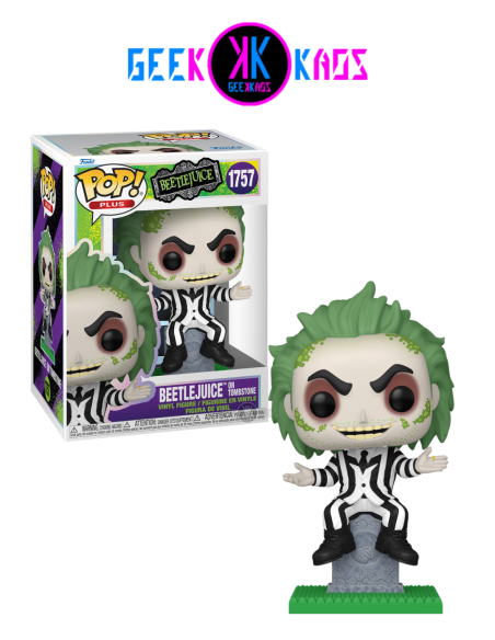 FUNKO POP! PLUS - BEETLEJUICE - BEETLEJUICE ON TOMBSTONE 1757