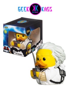 FIGURA TUBBZ - BACK TO THE FUTURE - DOC BROWN - BOXED EDITION - 9CM
