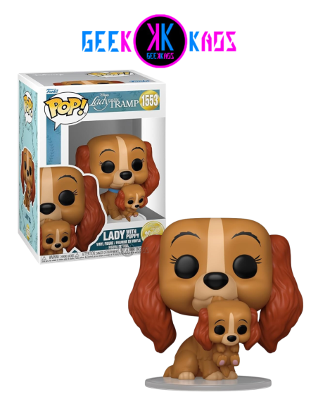 FUNKO POP! - LADY AND THE TRUMP - LADY WITH PUPPY 1553