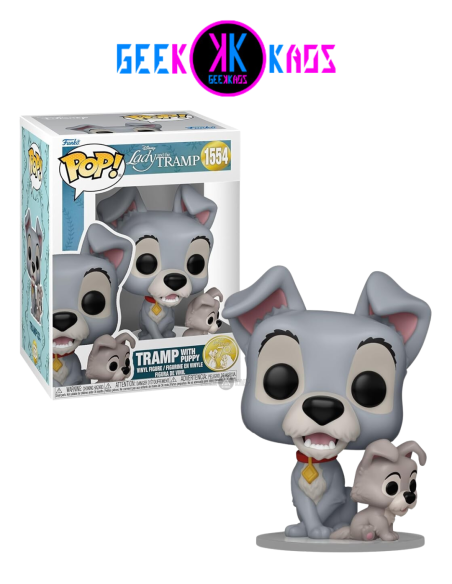 FUNKO POP! - LADY AND THE TRUMP - TRUMP WITH PUPPY 1554