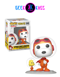 FUNKO POP! - PEANUTS - ASTRONAUT SNOOPY & WOODSTOCK 1679