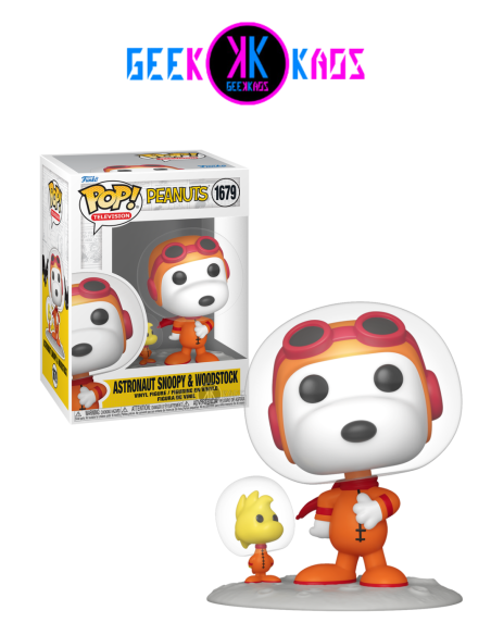 FUNKO POP! - PEANUTS - ASTRONAUT SNOOPY & WOODSTOCK 1679