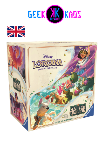 DISNEY LORCANA CHAPTER 7 - ARCHAZIA - ILLUMINEER´S TROVE - INGLES