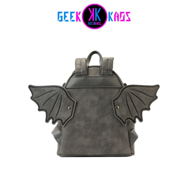 MINI MOCHILA - HOW TO TRAIN YOUR DRAGON - TOOTHLESS COSPLAY - LOUNGEFLY