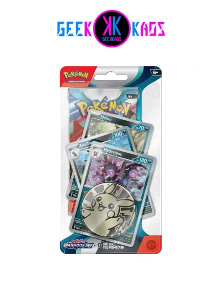 POKEMON TCG - BLISTER STELLAR CROWN PREMIUM CHECLANE -  (ROARING MOON) - INGLES