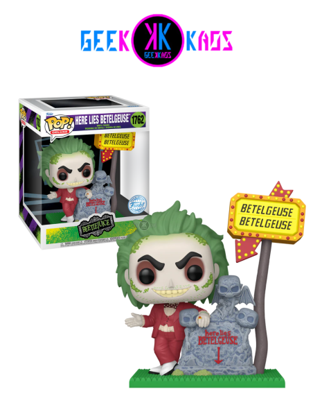 FUNKO POP - BETTLEJUICE - HERE LIES BEETLEJUICE 1762 (SE)