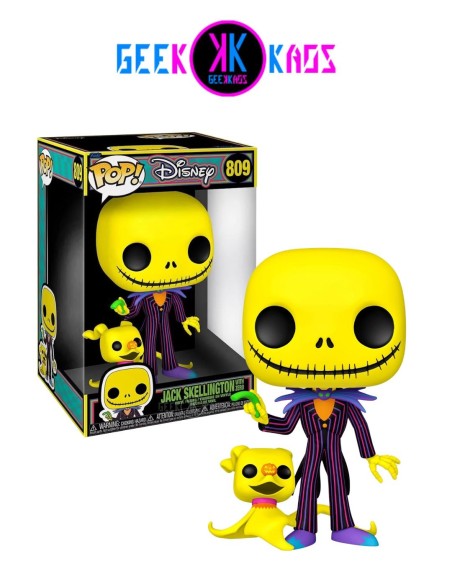FUNKO POP! - DISNEY - JACK SKELLINGTON WITH ZERO 809
