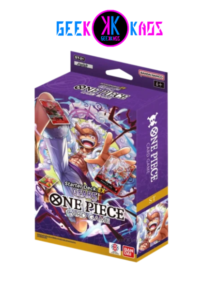 ONE PIECE STARTER DECK (ST-21) - EX GEAR 5 ONE PIECE STARTER DECK (ST-21) - EX GEAR 5