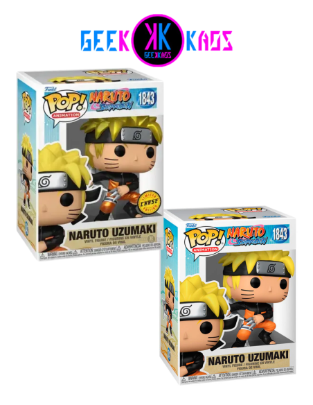 FUNKO POP - NARUTO SHIPPUDEN - NARUTO UZUMAKI 1843 (BUNDLE)