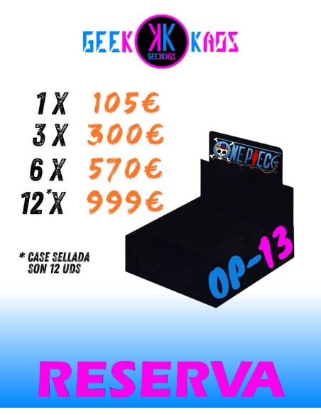ONE PIECE TCG - (OP-13)