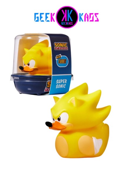FIGURA TUBBZ - SONIC THE HEDGEHOG - SUPER SONIC  - MINI EDITION - 5CM