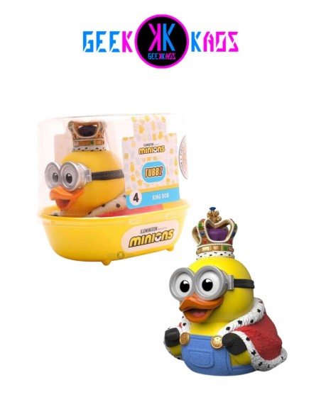 FIGURA TUBBZ - MINIONS - KING BOB - 1st EDITION - 10CM