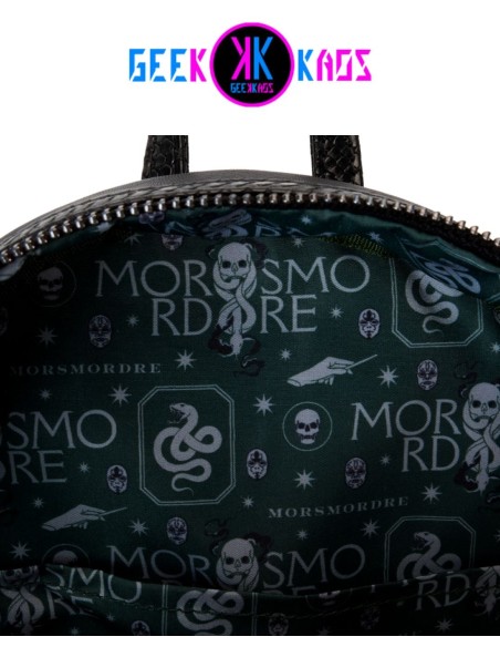 MINI MOCHILA - HARRY POTTER - DEATH EATER - LOUNGEFLY MINI MOCHILA - HARRY POTTER - DEATH EATER - LOUNGEFLY