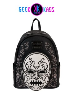MINI MOCHILA - HARRY POTTER - DEATH EATER - LOUNGEFLY