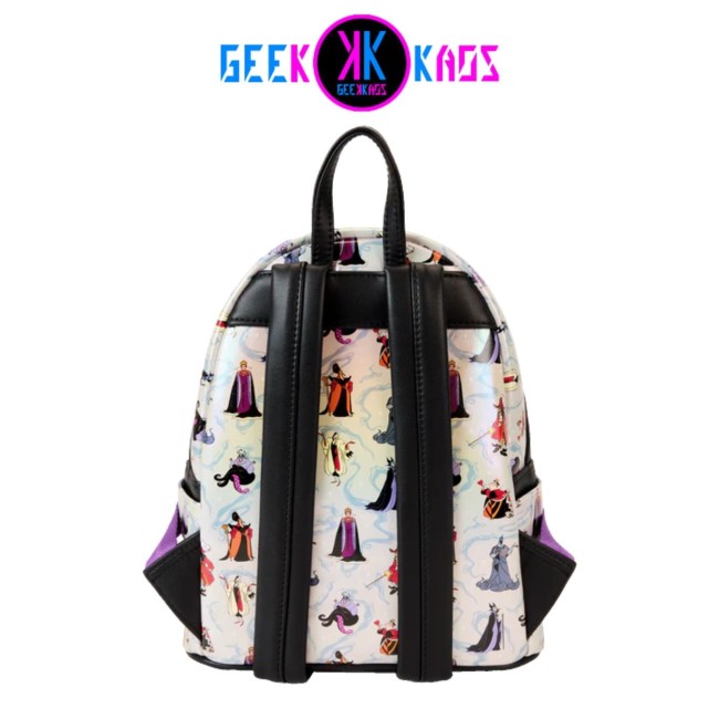 MINI MOCHILA - DISNEY - VILLAINS (IRIDISCENTE) - LOUNGEFLY