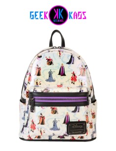 MINI MOCHILA - DISNEY - VILLAINS (IRIDISCENTE) - LOUNGEFLY