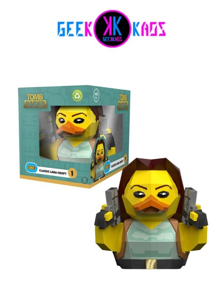 FIGURA TUBBZ - TOMB RAIDER - CLASSIC LARA CROFT - BOXED EDITION - 9CM