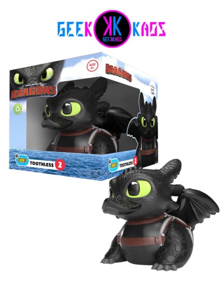 FIGURA TUBBZ - DRAGONS - TOOTHLESS - BOXED XL EDITION - 21CM