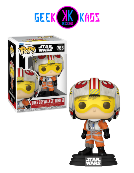 FUNKO POP! - STAR WARS - LUKE SKYWALKER (RED 5) 763