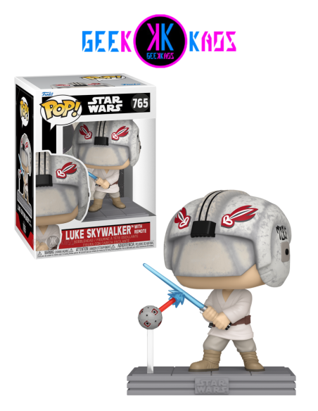 FUNKO POP! - STAR WARS - LUKE SKYWALKER WITH REMOTE 765