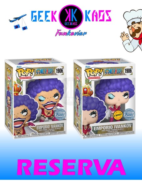 FUNKO POP! - ONE PIECE - EMPORIO IVANKOV 1906 (SE) (BUNDLE)
