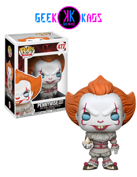 FUNKO POP! - IT - PENNYWISE (WITH BOAT) 472